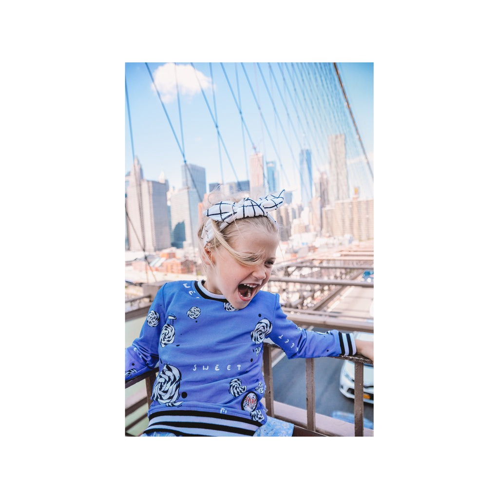 Headband - white check - MintMouse (Unicorner Concept Store)