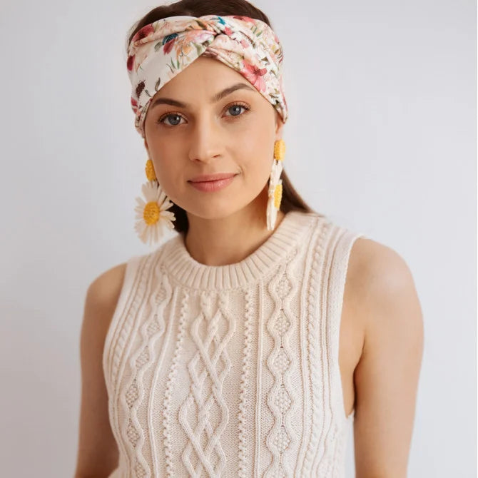 Twist Headband - Boho Flowers - MintMouse (Unicorner Concept Store)