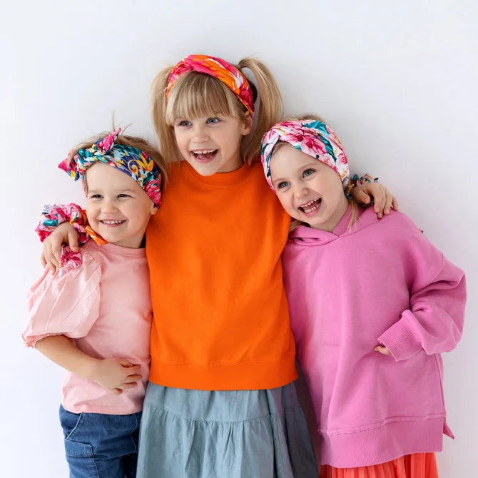 Twist Headband - Flamingo Feather - MintMouse (Unicorner Concept Store)