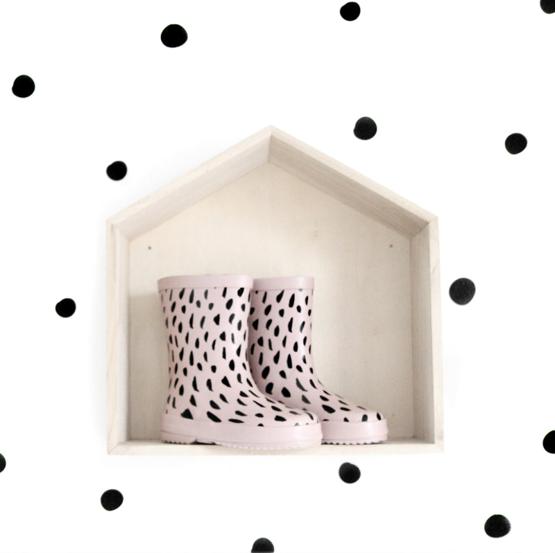 Blush pink freckled rainboots - MintMouse (Unicorner Concept Store)