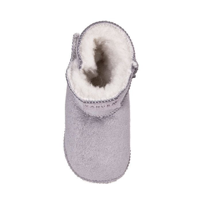 Soft wool baby winter booties grey - MintMouse (Unicorner Concept Store)