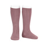 Basic rib knee high socks IRIS