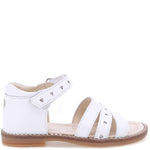 (2715-4) Emel white sandals