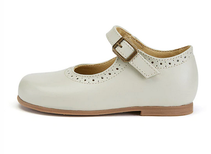 Diana Velcro Mary Jane Shoe Vanilla Leather - MintMouse (Unicorner Concept Store)