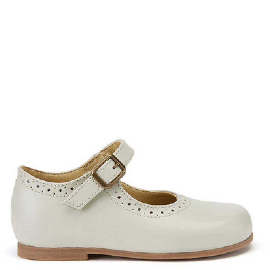 Diana Velcro Mary Jane Shoe Vanilla Leather - MintMouse (Unicorner Concept Store)