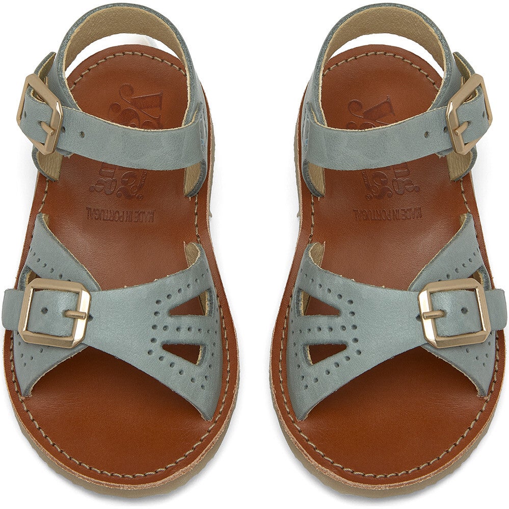 Pearl Sandal Smokey Sage Leather - MintMouse (Unicorner Concept Store)