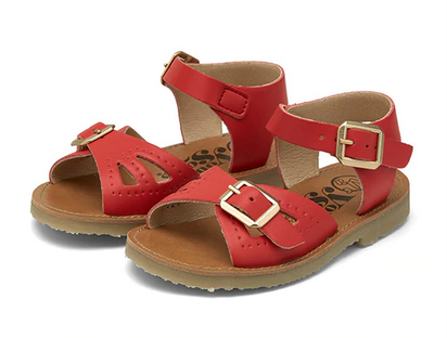 Pearl Vegan Sandal Red Synthetic Leather | Teen - MintMouse (Unicorner Concept Store)