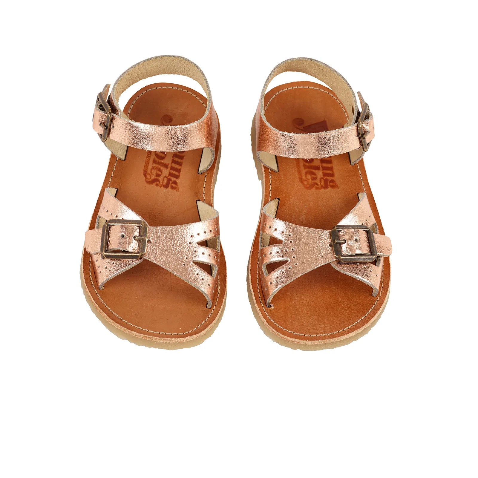 Pearl Sandal Rose Gold Leather | Teen - MintMouse (Unicorner Concept Store)