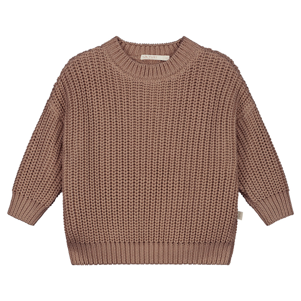 Chunky Knitted Sweater -Mist - MintMouse (Unicorner Concept Store)