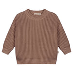 Chunky Knitted Sweater -Mist