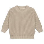 Chunky Knitted Sweater - Moon