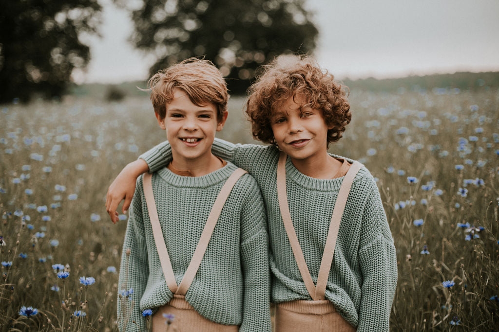 Chunky Knitted Sweater - OCEAN - MintMouse (Unicorner Concept Store)